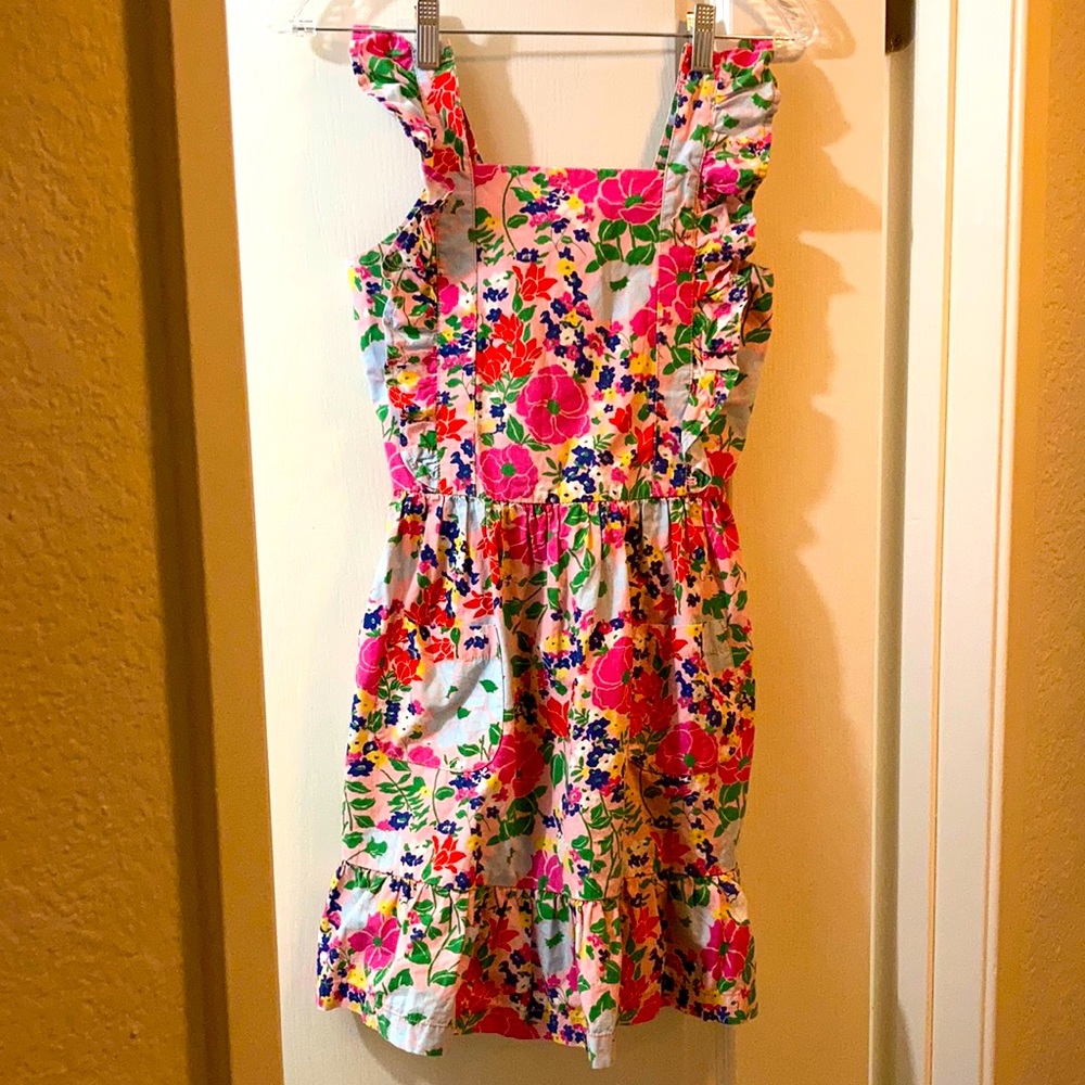 Hanna Andersson girl’s ruffed floral dress